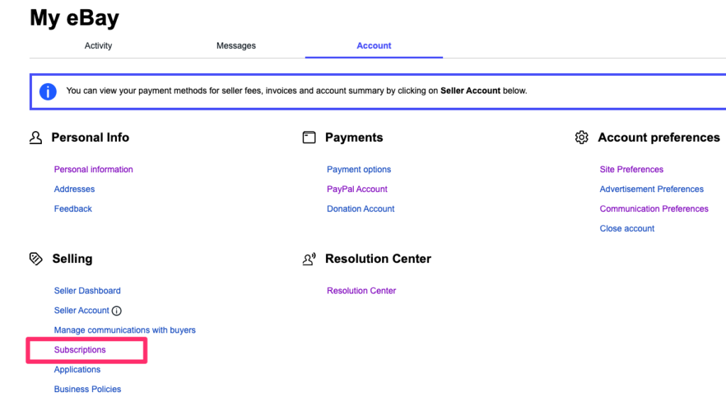 ebayストア プラン変更